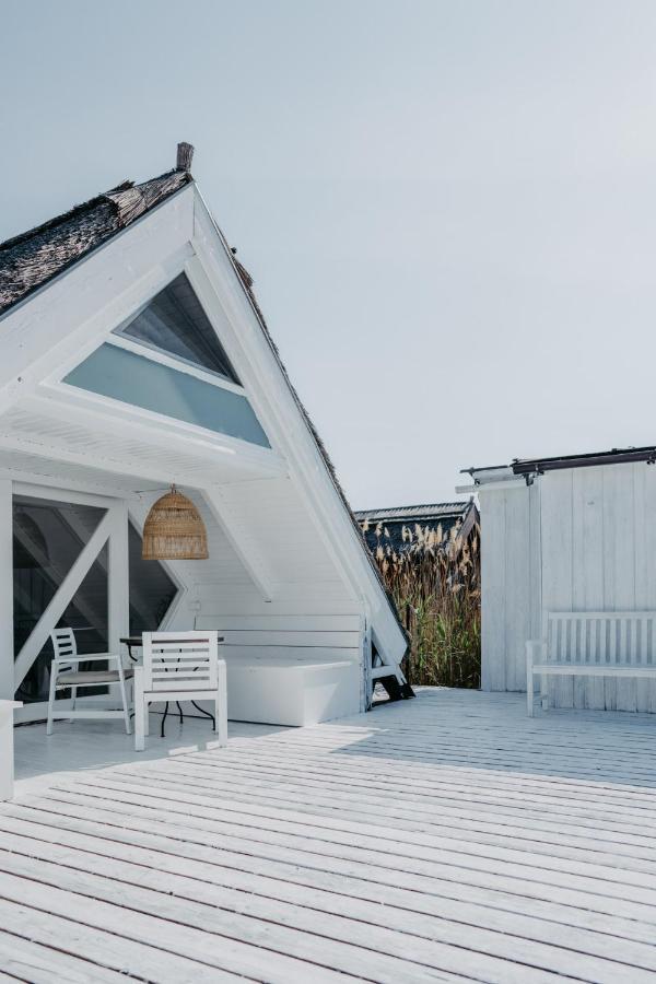 Seehuette Neusiedlersee - Strandhaus, Elektroboot Inklusive Rust Luaran gambar