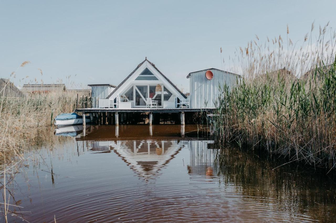 Seehuette Neusiedlersee - Strandhaus, Elektroboot Inklusive Rust Luaran gambar